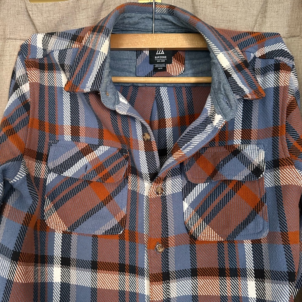 Ripzone Plaid Structured Shacket